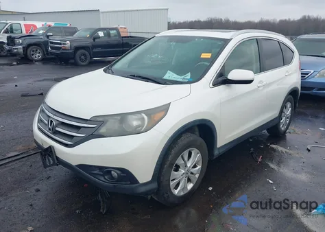 2013 Honda Cr-V Ex-L from USA, damaged, VIN 5J6RM4H75DL012602